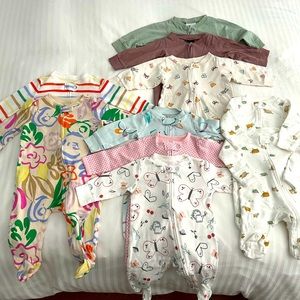 Baby Girl Pajama Bundle - Sold